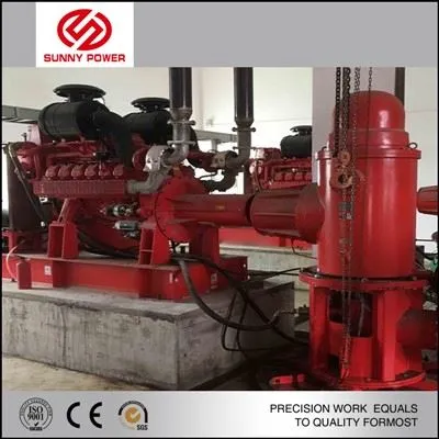 Dizel Motorlu Derin Kuyu Yangın Pompası