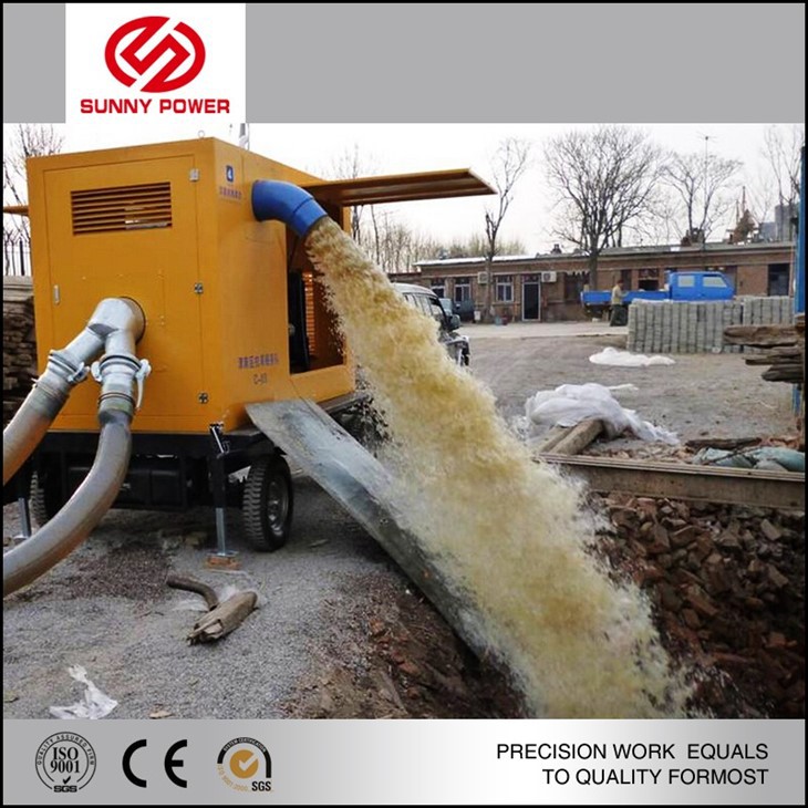 trailer self priming water pump